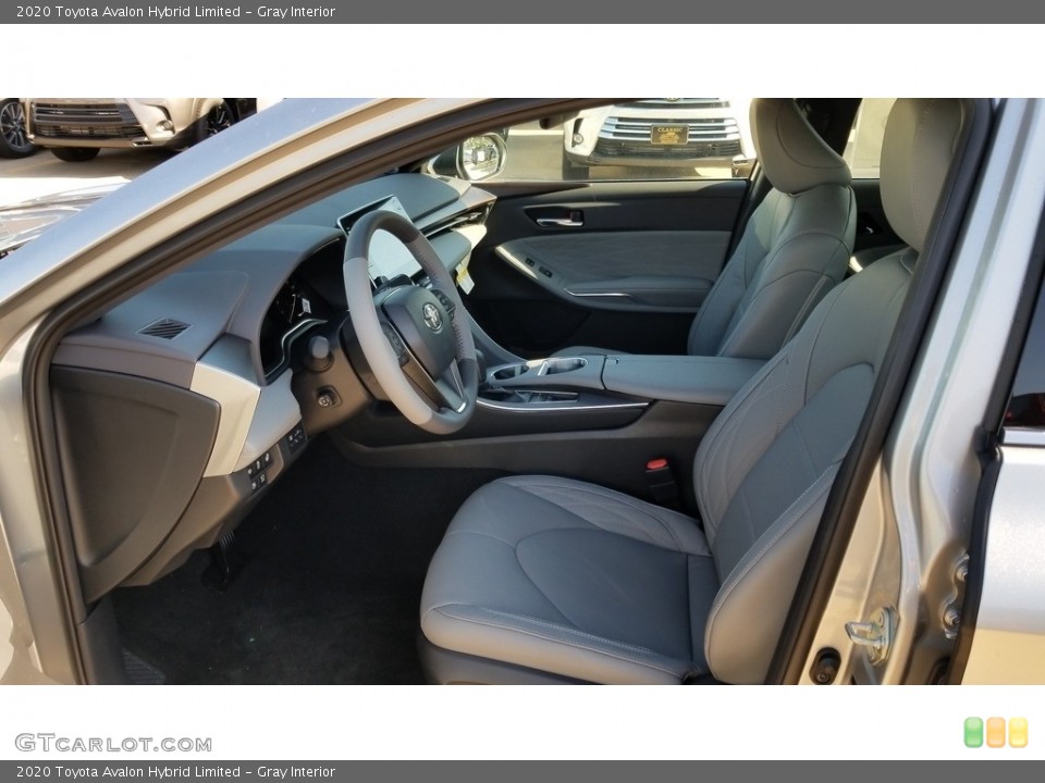 Gray 2020 Toyota Avalon Interiors