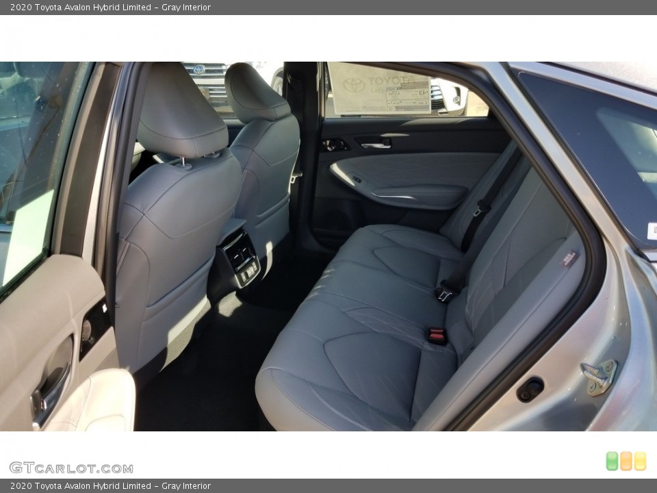 Gray Interior Rear Seat for the 2020 Toyota Avalon Hybrid Limited #135446116