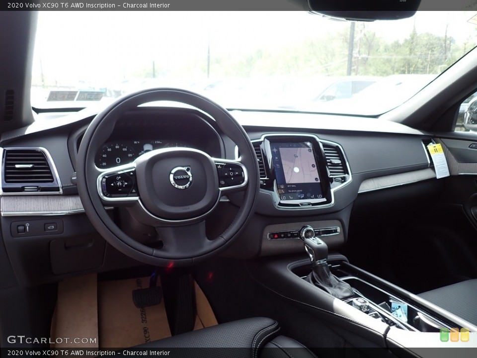 Charcoal Interior Photo for the 2020 Volvo XC90 T6 AWD Inscription #135452684