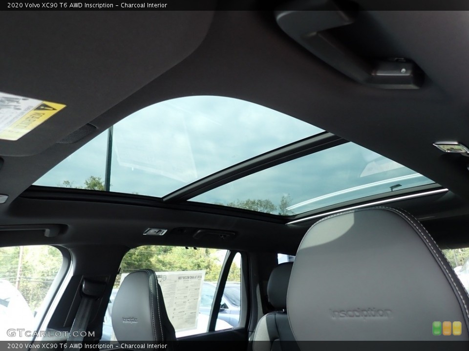 Charcoal Interior Sunroof for the 2020 Volvo XC90 T6 AWD Inscription #135452777