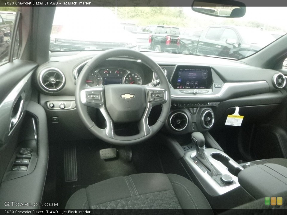 Jet Black Interior Dashboard for the 2020 Chevrolet Blazer LT AWD #135454661