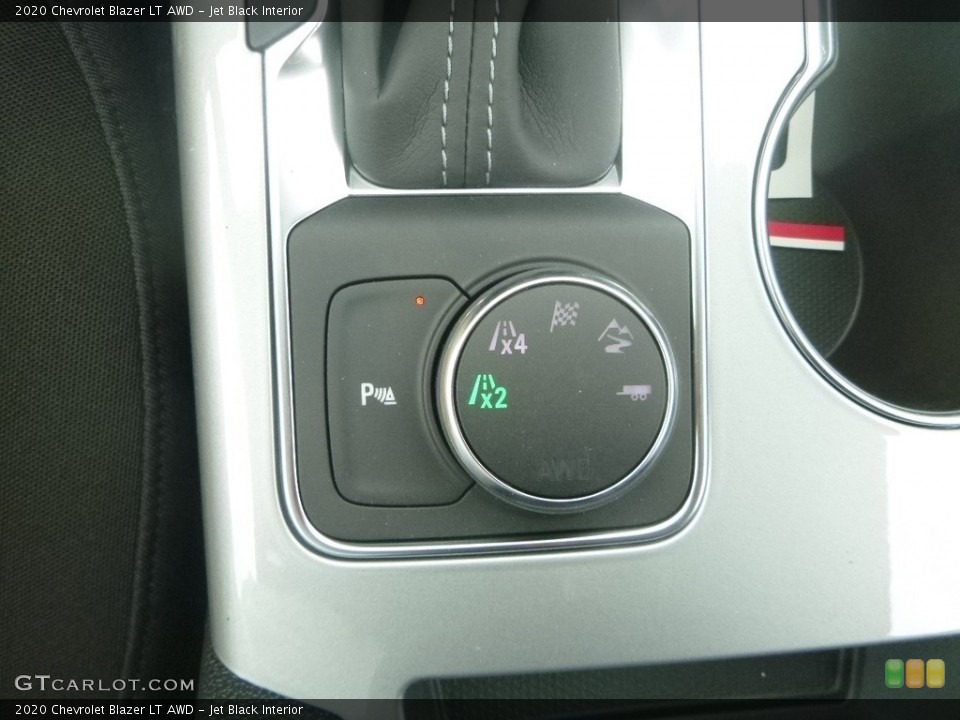 Jet Black Interior Controls for the 2020 Chevrolet Blazer LT AWD #135454811