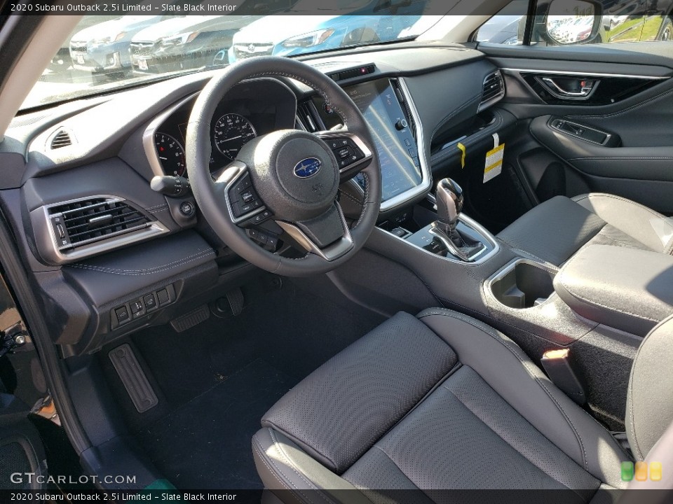 Slate Black Interior Photo for the 2020 Subaru Outback 2.5i Limited #135455441