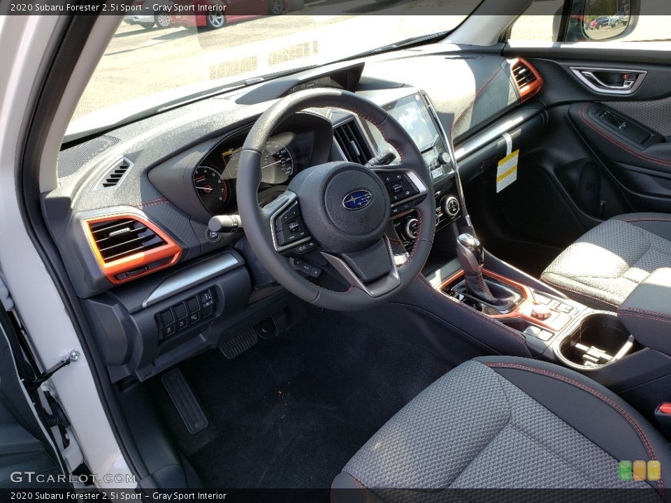 Gray Sport Interior Photo for the 2020 Subaru Forester 2.5i Sport #135455954