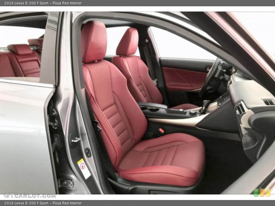 Rioja Red Interior Front Seat for the 2019 Lexus IS 300 F Sport #135458501