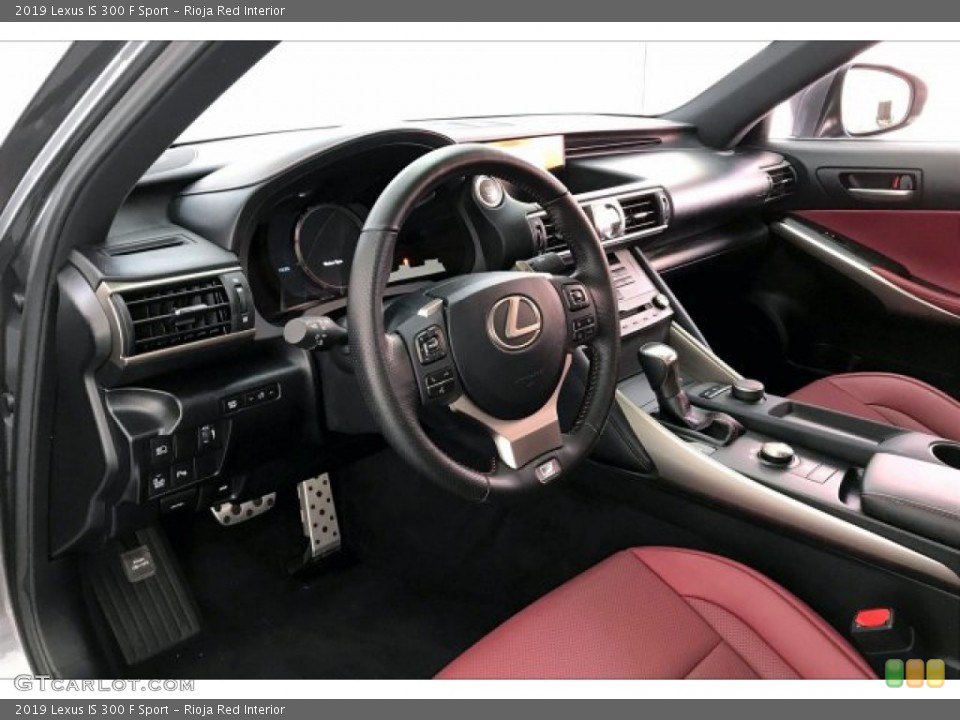Rioja Red Interior Photo for the 2019 Lexus IS 300 F Sport #135458921
