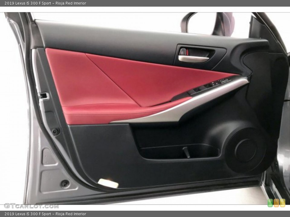 Rioja Red Interior Door Panel for the 2019 Lexus IS 300 F Sport #135459014