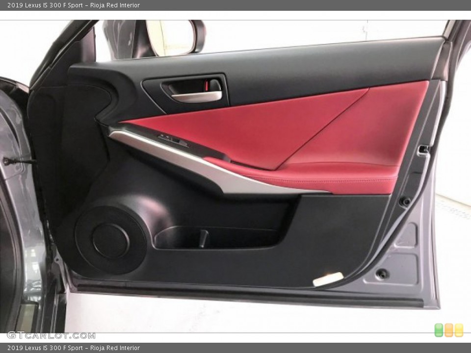 Rioja Red Interior Door Panel for the 2019 Lexus IS 300 F Sport #135459146