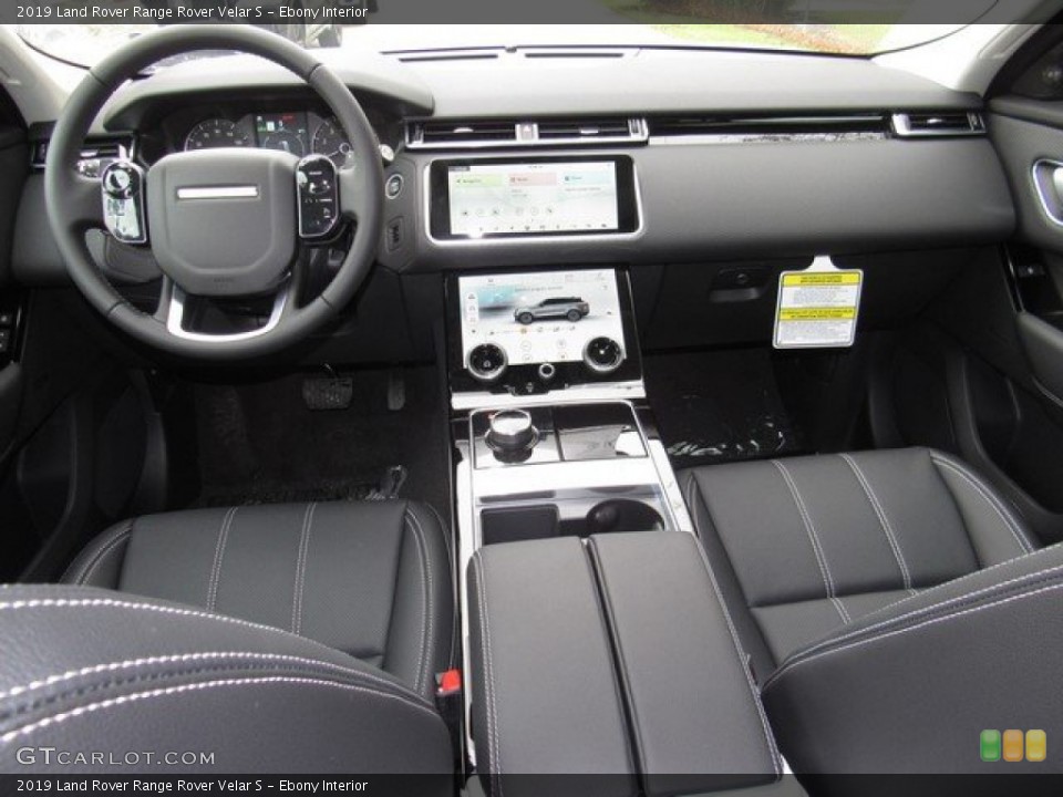 Ebony Interior Dashboard for the 2019 Land Rover Range Rover Velar S #135459452