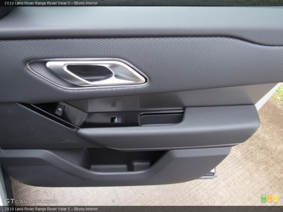 Ebony Interior Door Panel for the 2019 Land Rover Range Rover Velar S #135459887