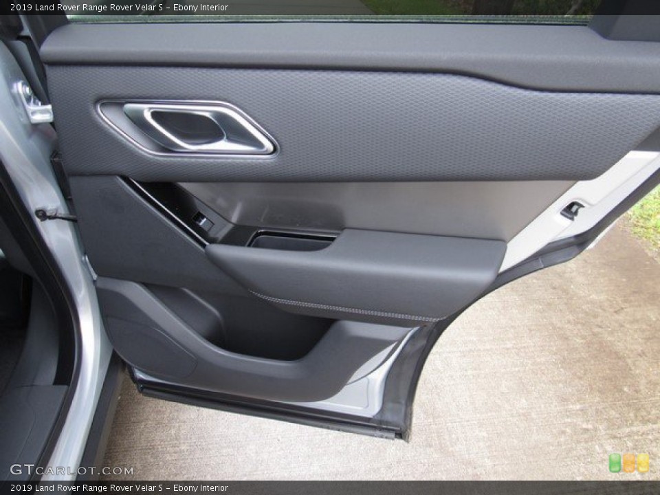 Ebony Interior Door Panel for the 2019 Land Rover Range Rover Velar S #135459920