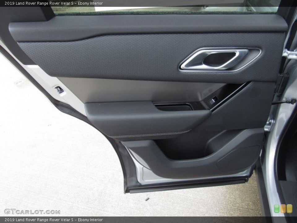 Ebony Interior Door Panel for the 2019 Land Rover Range Rover Velar S #135459953
