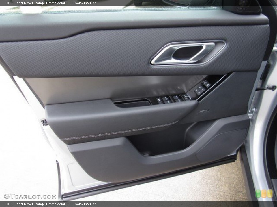 Ebony Interior Door Panel for the 2019 Land Rover Range Rover Velar S #135459974