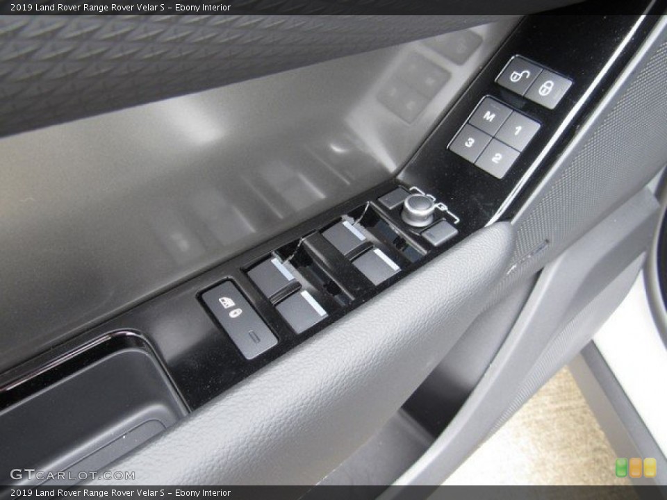 Ebony Interior Controls for the 2019 Land Rover Range Rover Velar S #135460040