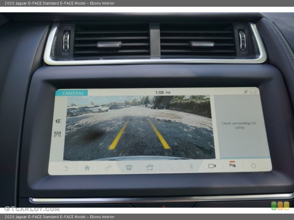 Ebony Interior Controls for the 2020 Jaguar E-PACE  #135463331