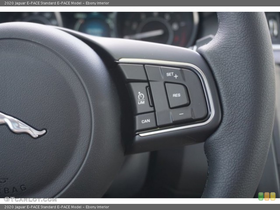 Ebony Interior Steering Wheel for the 2020 Jaguar E-PACE  #135463631