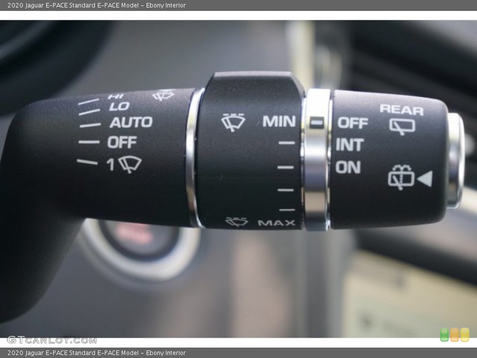 Ebony Interior Controls for the 2020 Jaguar E-PACE  #135463694