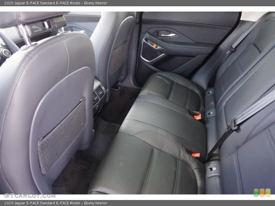 Ebony Interior Rear Seat for the 2020 Jaguar E-PACE  #135463733