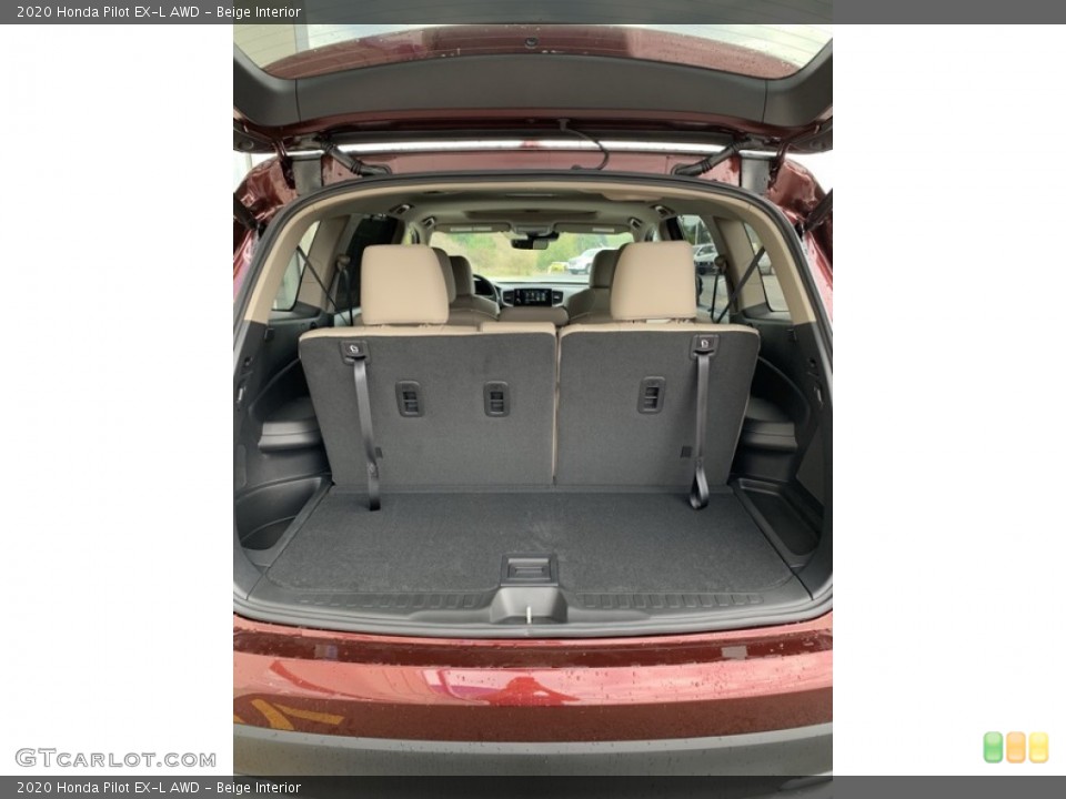 Beige Interior Trunk for the 2020 Honda Pilot EX-L AWD #135465167