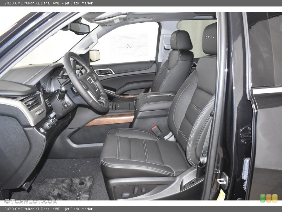 Jet Black Interior Photo for the 2020 GMC Yukon XL Denali 4WD #135470849