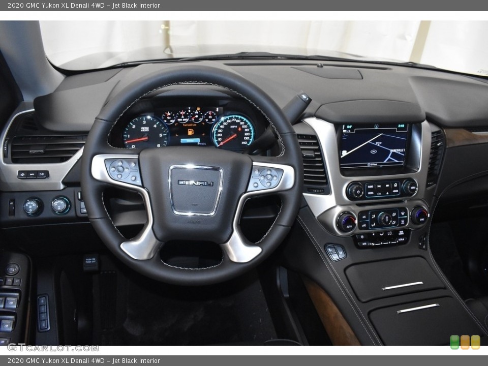 Jet Black Interior Dashboard for the 2020 GMC Yukon XL Denali 4WD #135470921