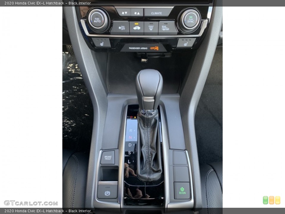Black Interior Transmission for the 2020 Honda Civic EX-L Hatchback #135470942