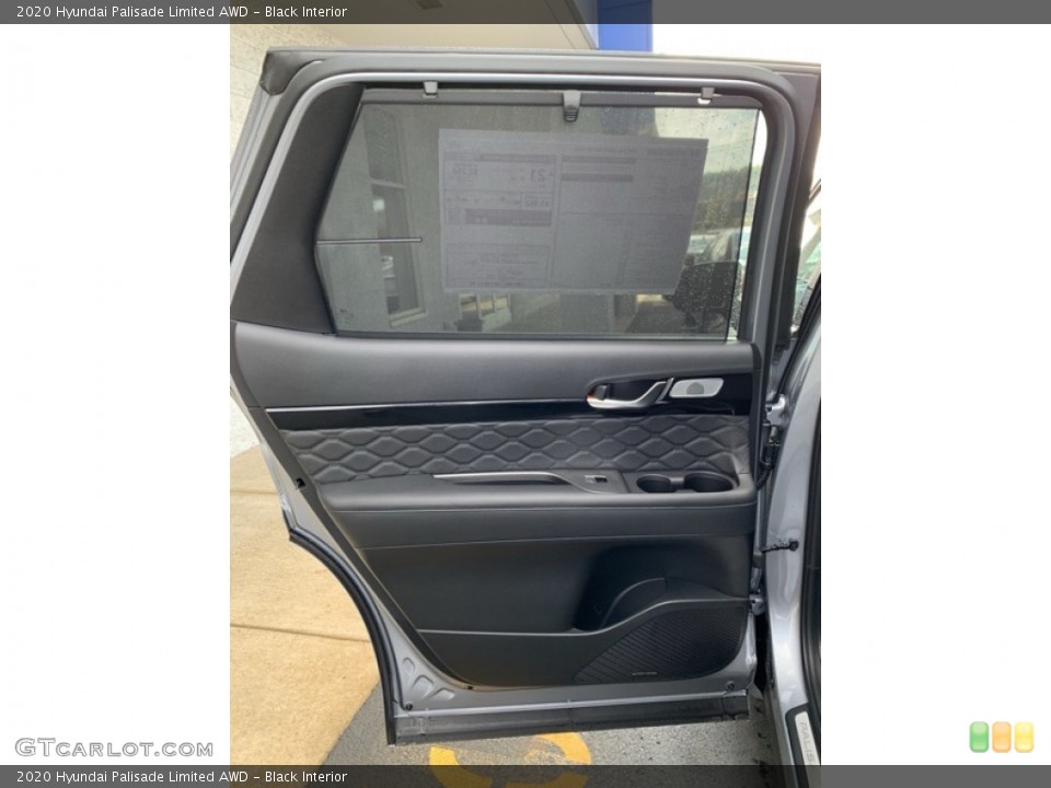 Black Interior Door Panel for the 2020 Hyundai Palisade Limited AWD #135485546
