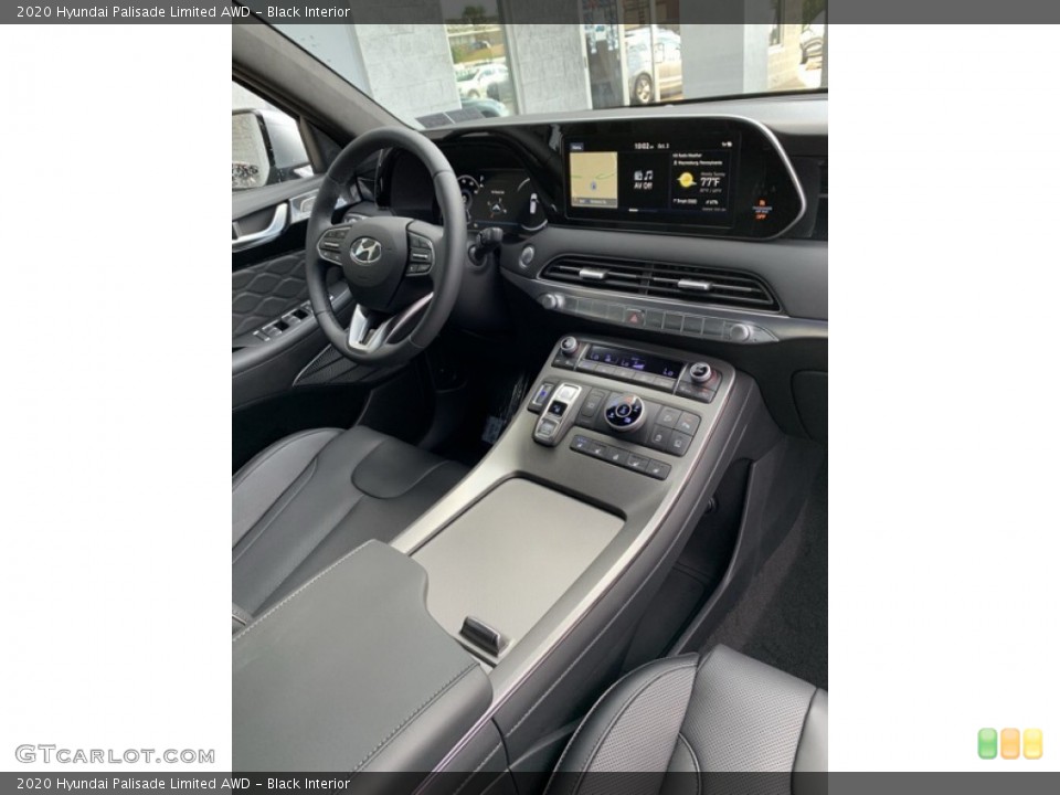 Black Interior Dashboard for the 2020 Hyundai Palisade Limited AWD #135485741
