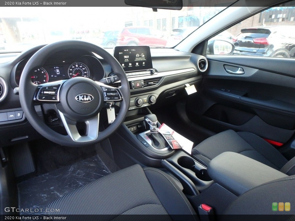 Black Interior Photo for the 2020 Kia Forte LXS #135492431