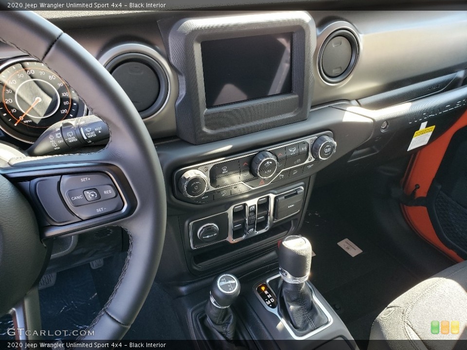 Black Interior Transmission for the 2020 Jeep Wrangler Unlimited Sport 4x4 #135493325