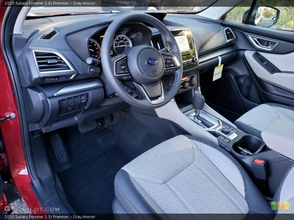 Gray Interior Photo for the 2020 Subaru Forester 2.5i Premium #135499283