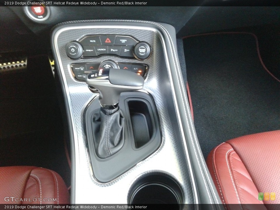 Demonic Red/Black Interior Transmission for the 2019 Dodge Challenger SRT Hellcat Redeye Widebody #135499559