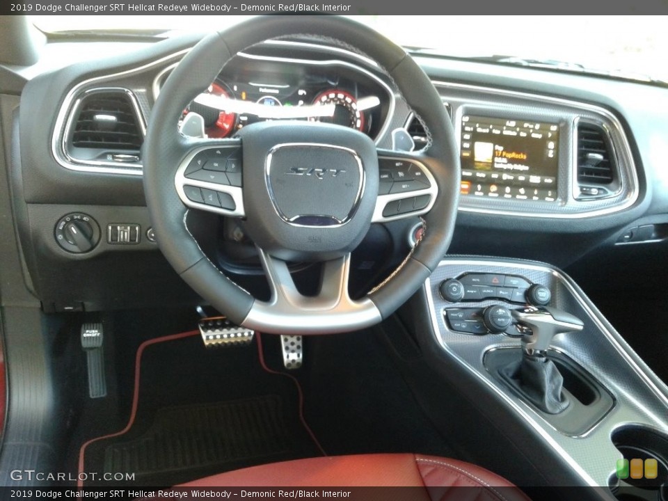 Demonic Red/Black Interior Dashboard for the 2019 Dodge Challenger SRT Hellcat Redeye Widebody #135499598