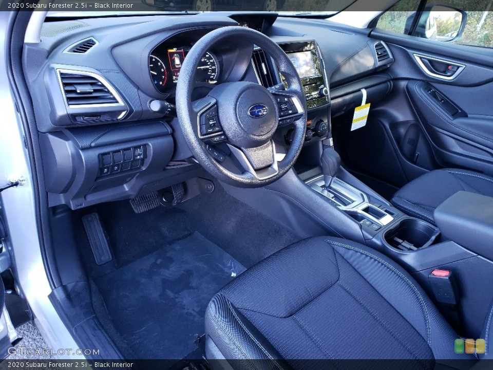 Black Interior Photo for the 2020 Subaru Forester 2.5i #135500126