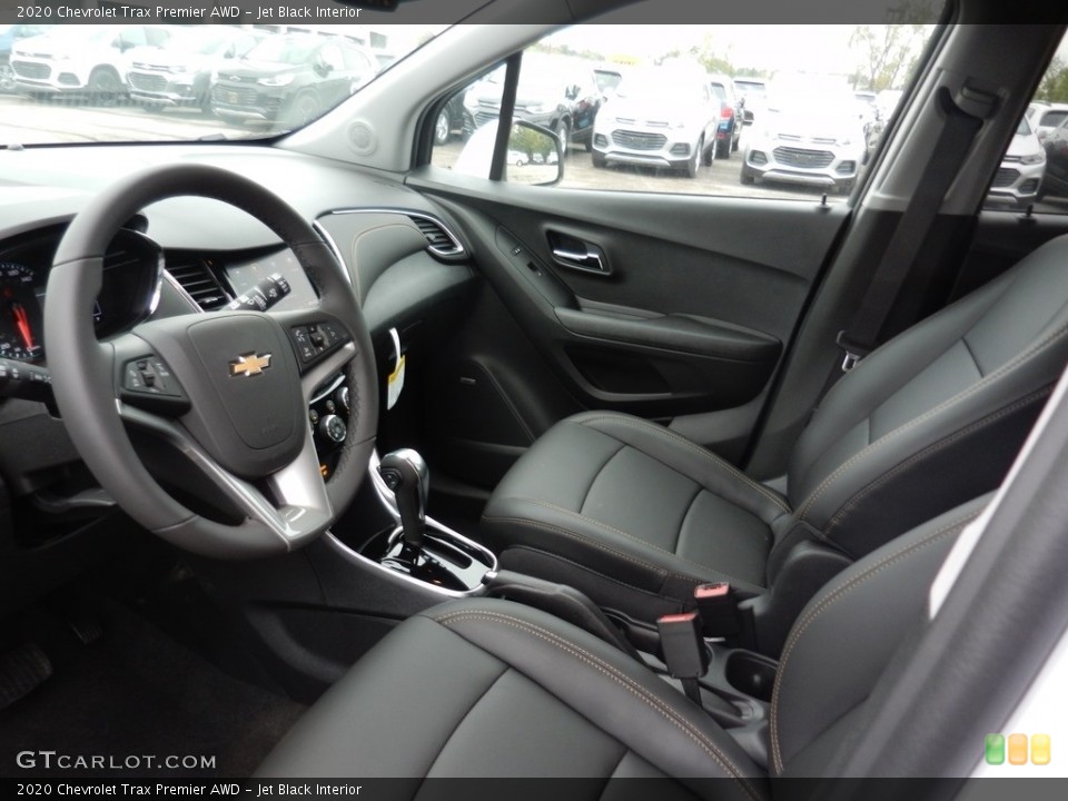 Jet Black Interior Photo for the 2020 Chevrolet Trax Premier AWD #135515900