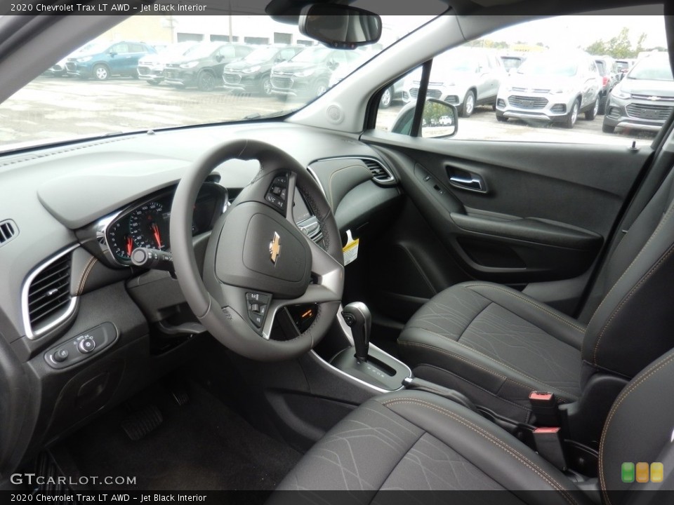 Jet Black Interior Front Seat for the 2020 Chevrolet Trax LT AWD #135516533