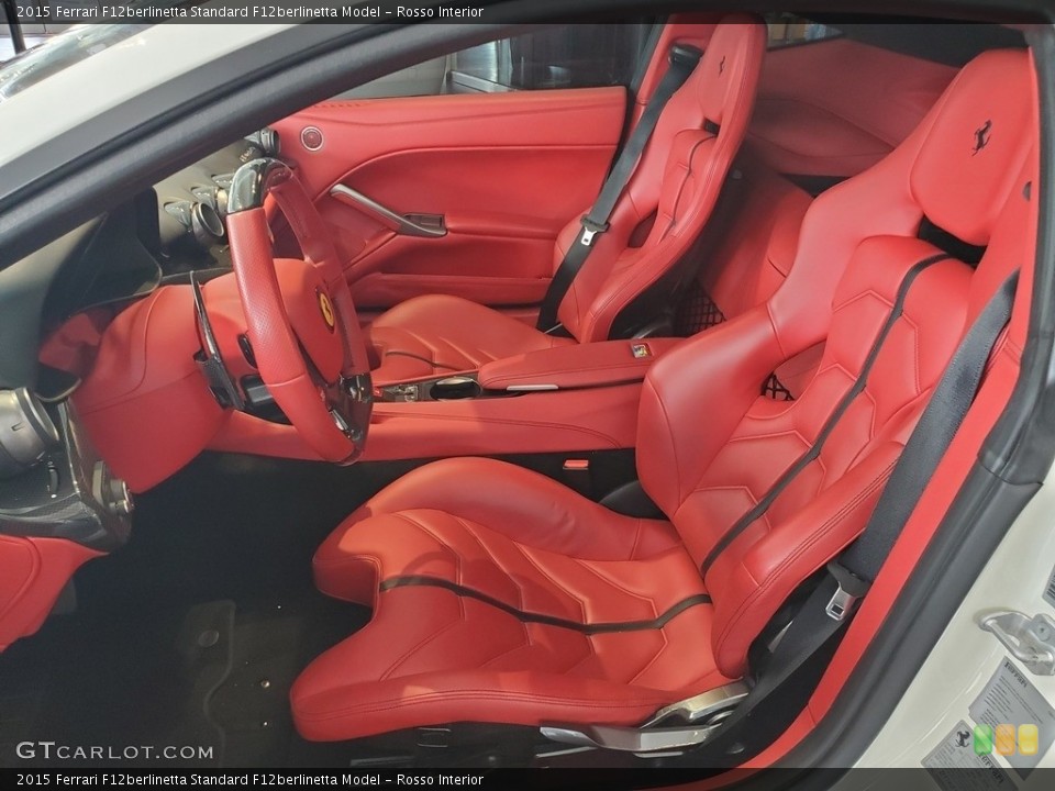 Rosso Interior Front Seat for the 2015 Ferrari F12berlinetta  #135522926