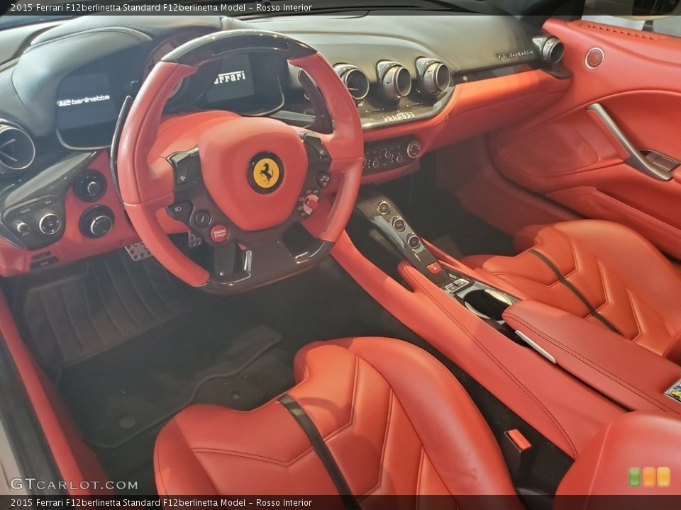 Rosso Interior Photo for the 2015 Ferrari F12berlinetta  #135522936