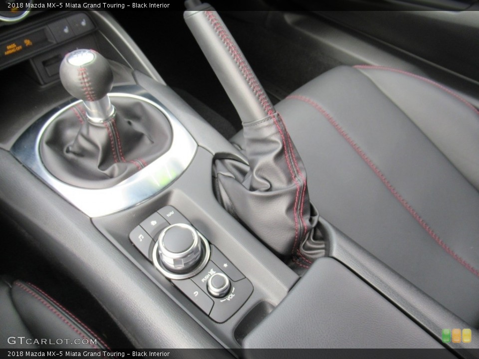 Black Interior Transmission for the 2018 Mazda MX-5 Miata Grand Touring #135523874