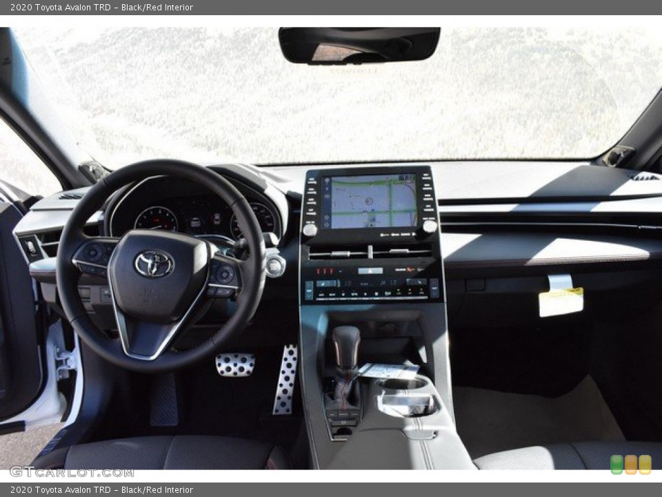 Black/Red Interior Dashboard for the 2020 Toyota Avalon TRD #135531279