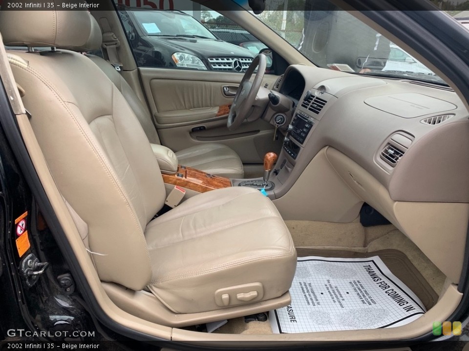 Beige Interior Front Seat for the 2002 Infiniti I 35 #135535959