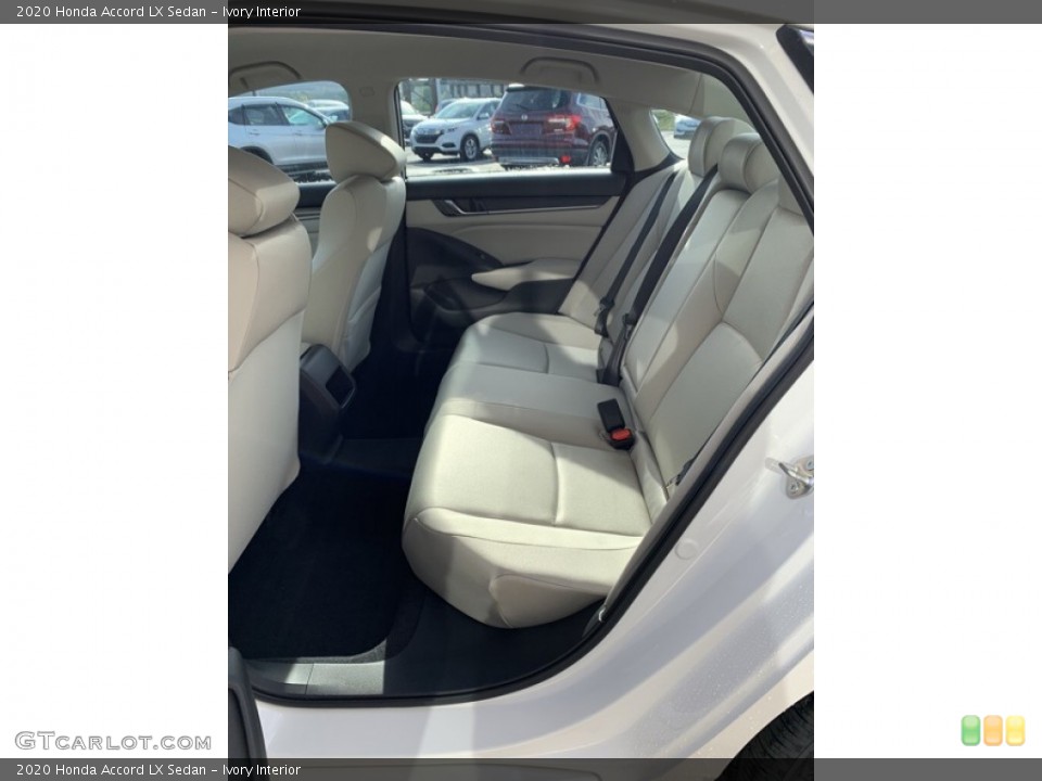 Ivory Interior Rear Seat for the 2020 Honda Accord LX Sedan #135536686