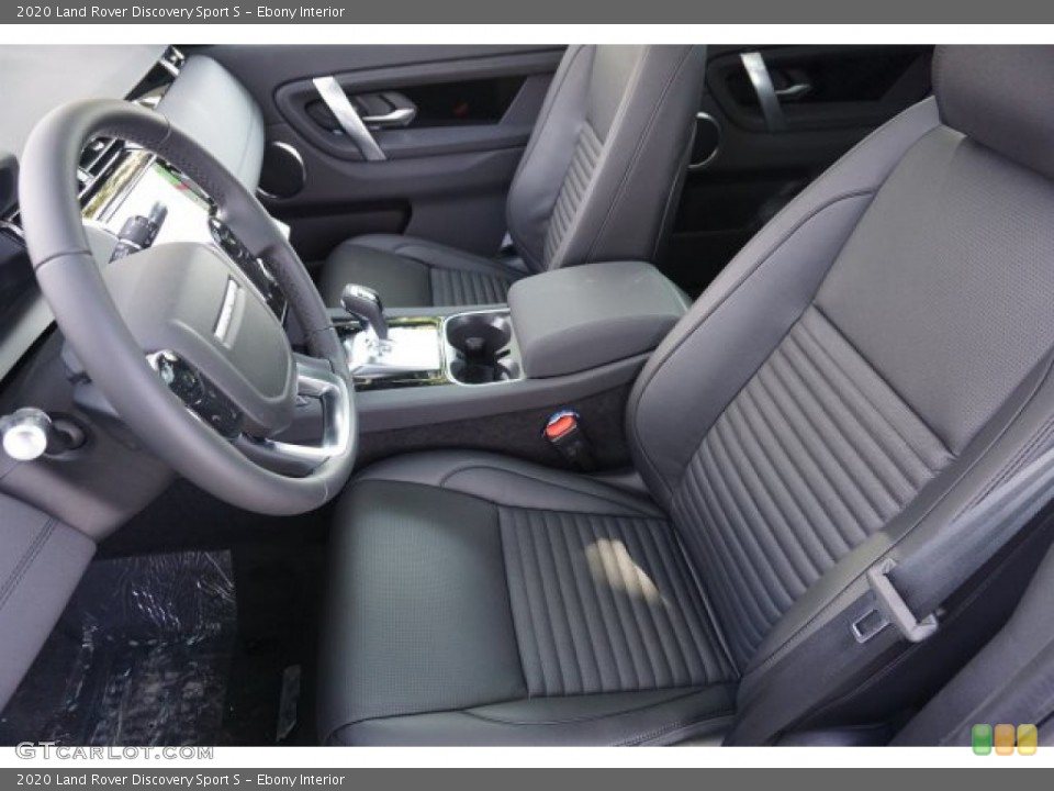 Ebony Interior Front Seat for the 2020 Land Rover Discovery Sport S #135537834
