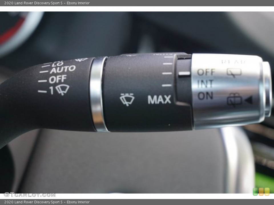 Ebony Interior Controls for the 2020 Land Rover Discovery Sport S #135538152