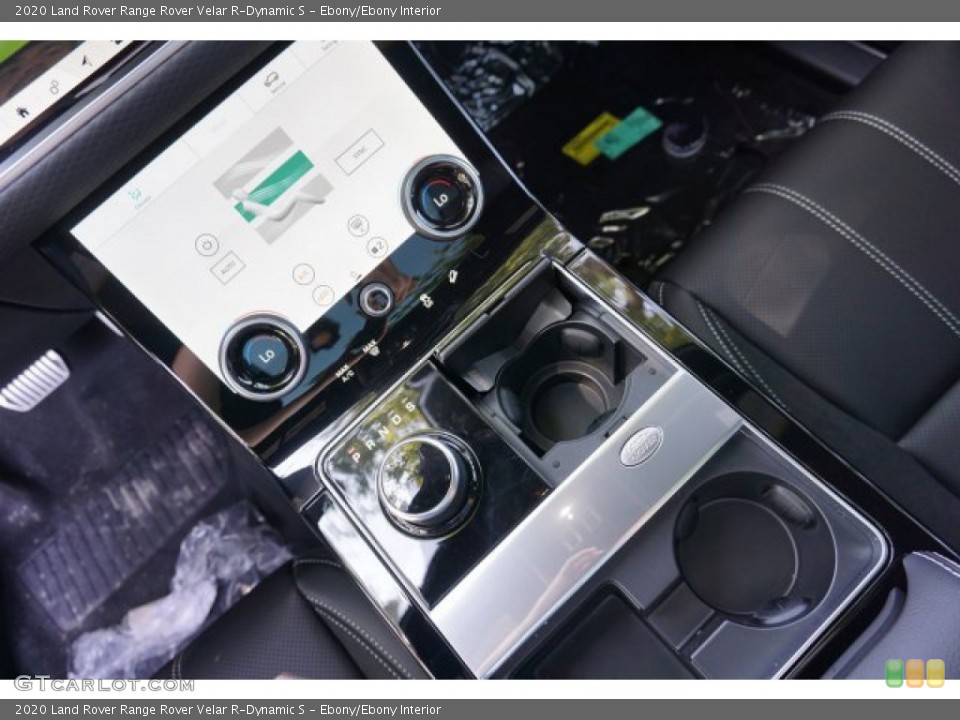 Ebony/Ebony Interior Controls for the 2020 Land Rover Range Rover Velar R-Dynamic S #135539880