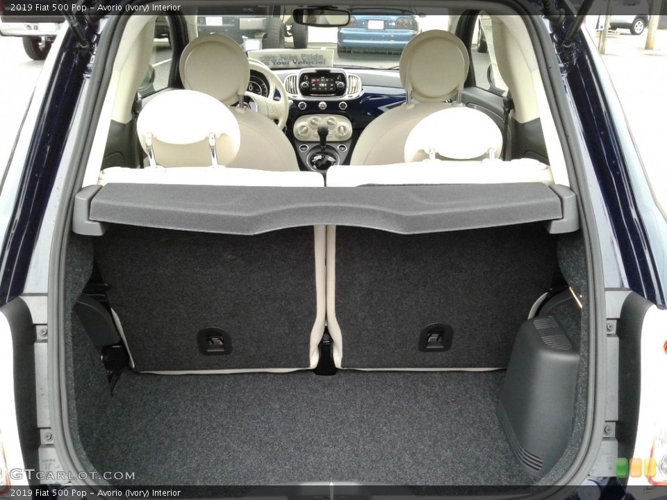 Avorio (Ivory) Interior Trunk for the 2019 Fiat 500 Pop #135539940