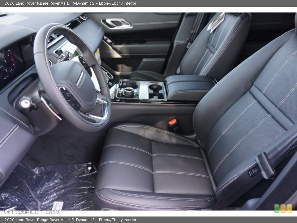 Ebony/Ebony Interior Front Seat for the 2020 Land Rover Range Rover Velar R-Dynamic S #135540510