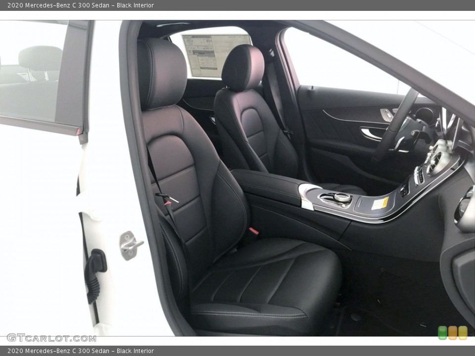 Black Interior Front Seat for the 2020 Mercedes-Benz C 300 Sedan #135543807