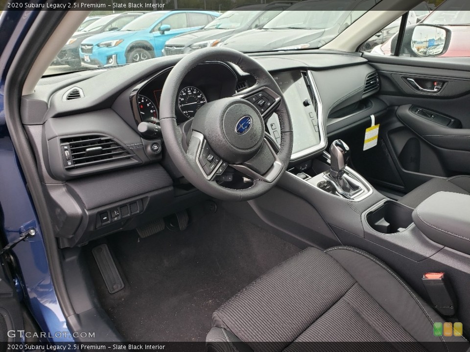 Slate Black Interior Photo for the 2020 Subaru Legacy 2.5i Premium #135546168