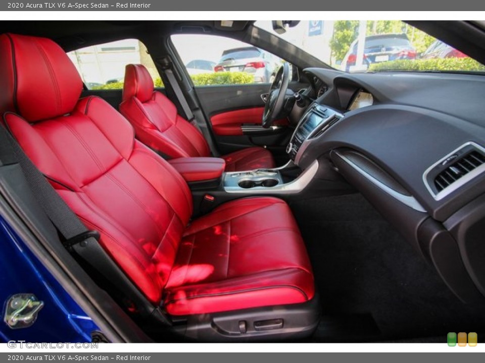 Red 2020 Acura TLX Interiors